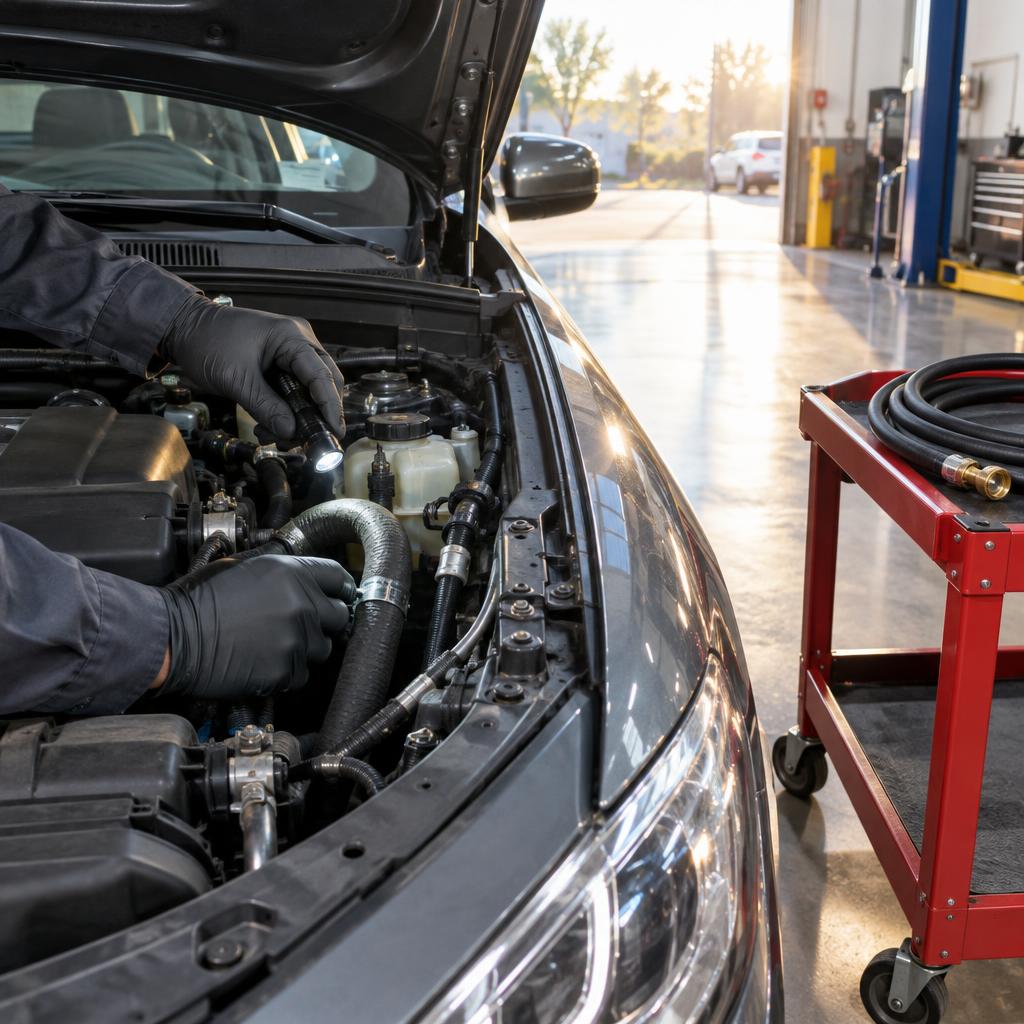 Example post image for a smog check station in Bakersfield, CA