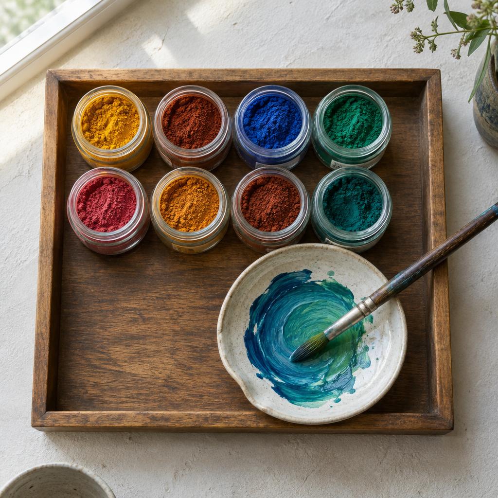 Example post image for a artist pigment and natural dye supplier in Bay Area, CA