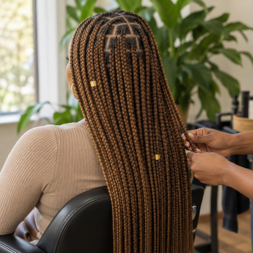 Example post image for a hair braiding salon in Birmingham, AL