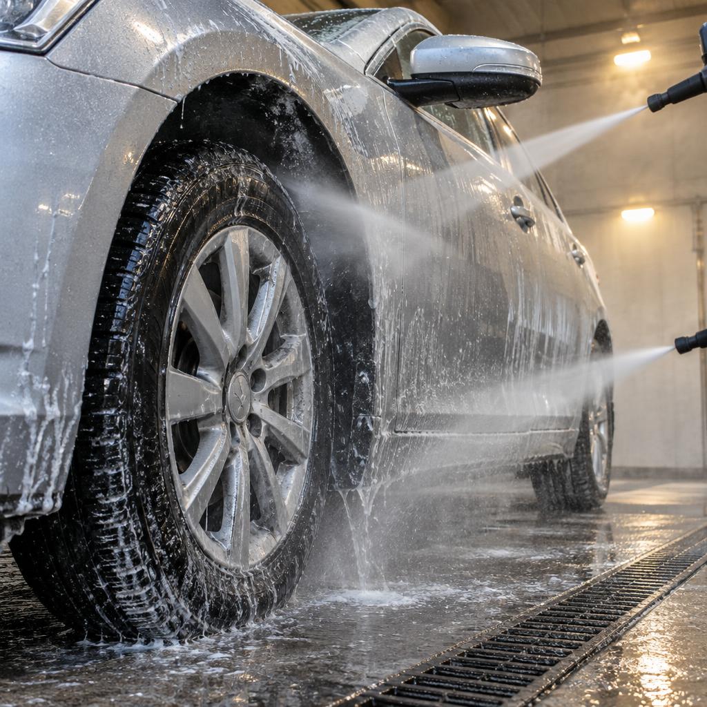 Example post image for a car wash in Buffalo, NY