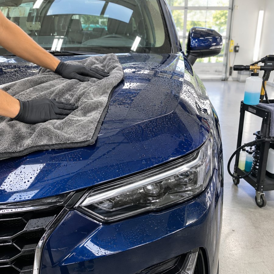 Example post image for a auto detailing shop