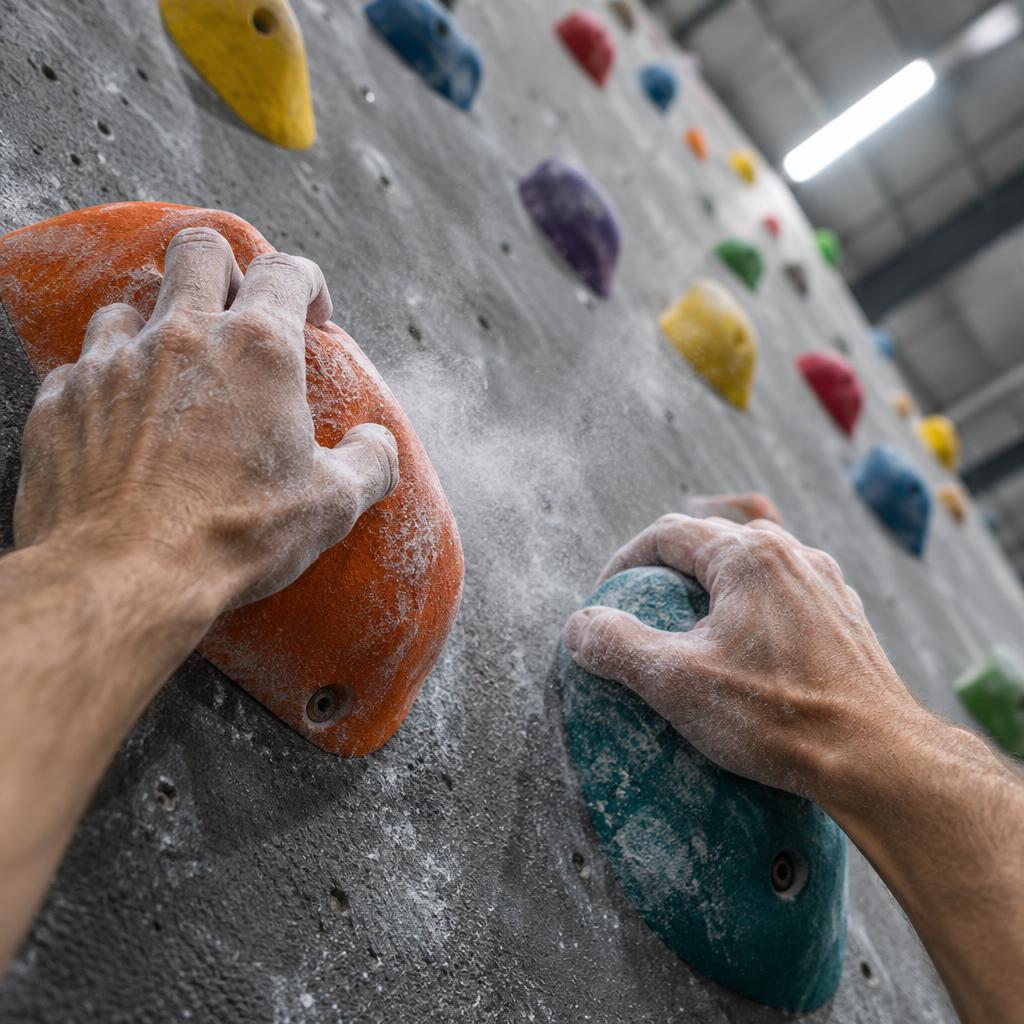 Example post image for a indoor bouldering and climbing gym in Chattanooga, TN