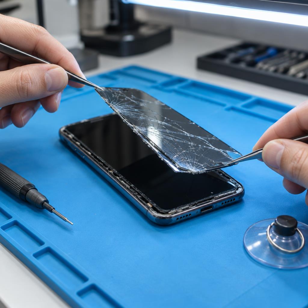 Example post image for a cell phone repair shop