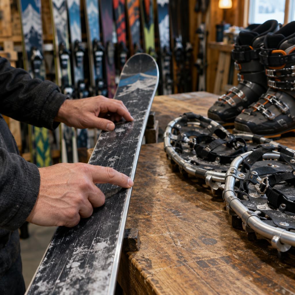 Example post image for a outdoor gear consignment shop