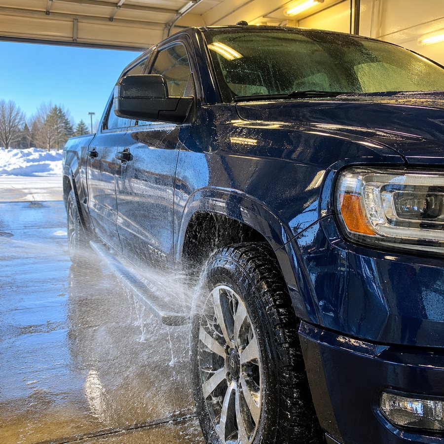 Example post image for a car wash in Denver, CO