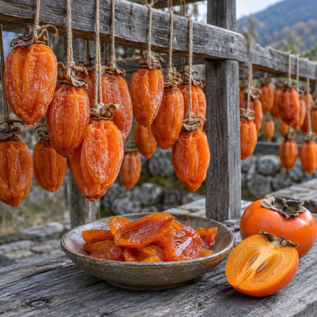 Example post image for a dried persimmon kitchen