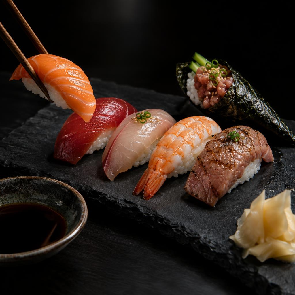 Example post image for a sushi bar in Greenville, SC