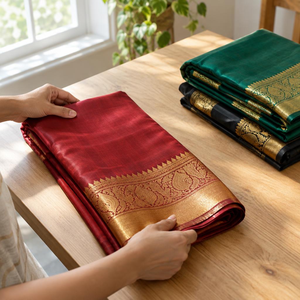 Example post image for a saree and indian clothing boutique in Irving, TX