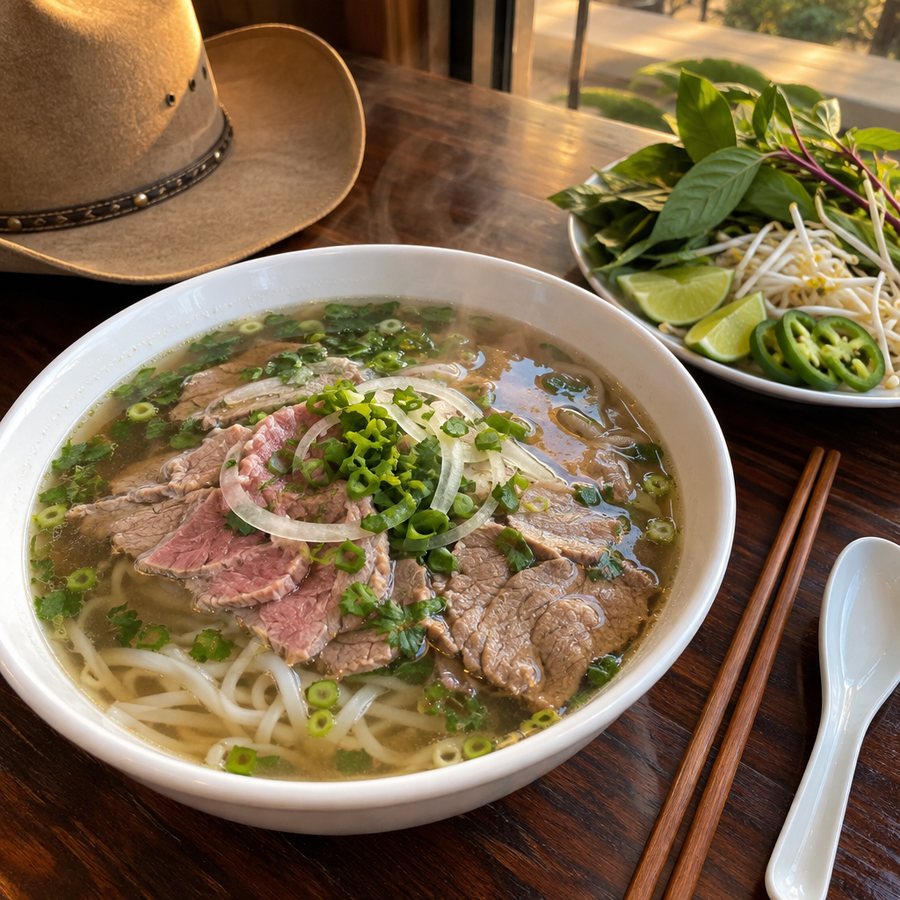 Example post image for a pho restaurant in Las Vegas, NV
