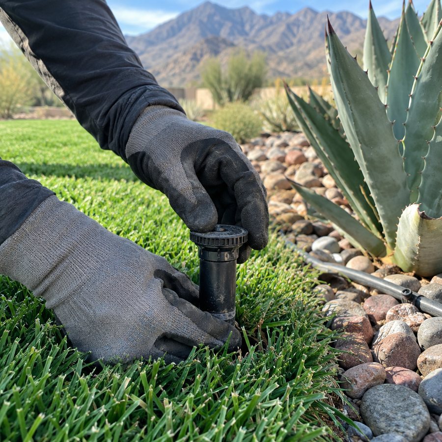 Example post image for a landscaping company in Las Vegas, NV