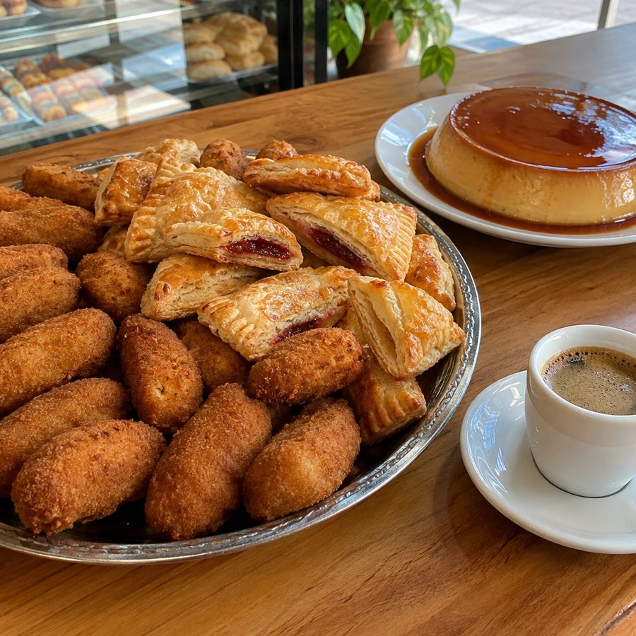 Example post image for a cuban bakery and ventanita café in Miami, FL