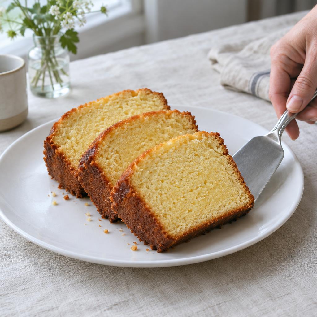 Example post image for a pound cake bakery