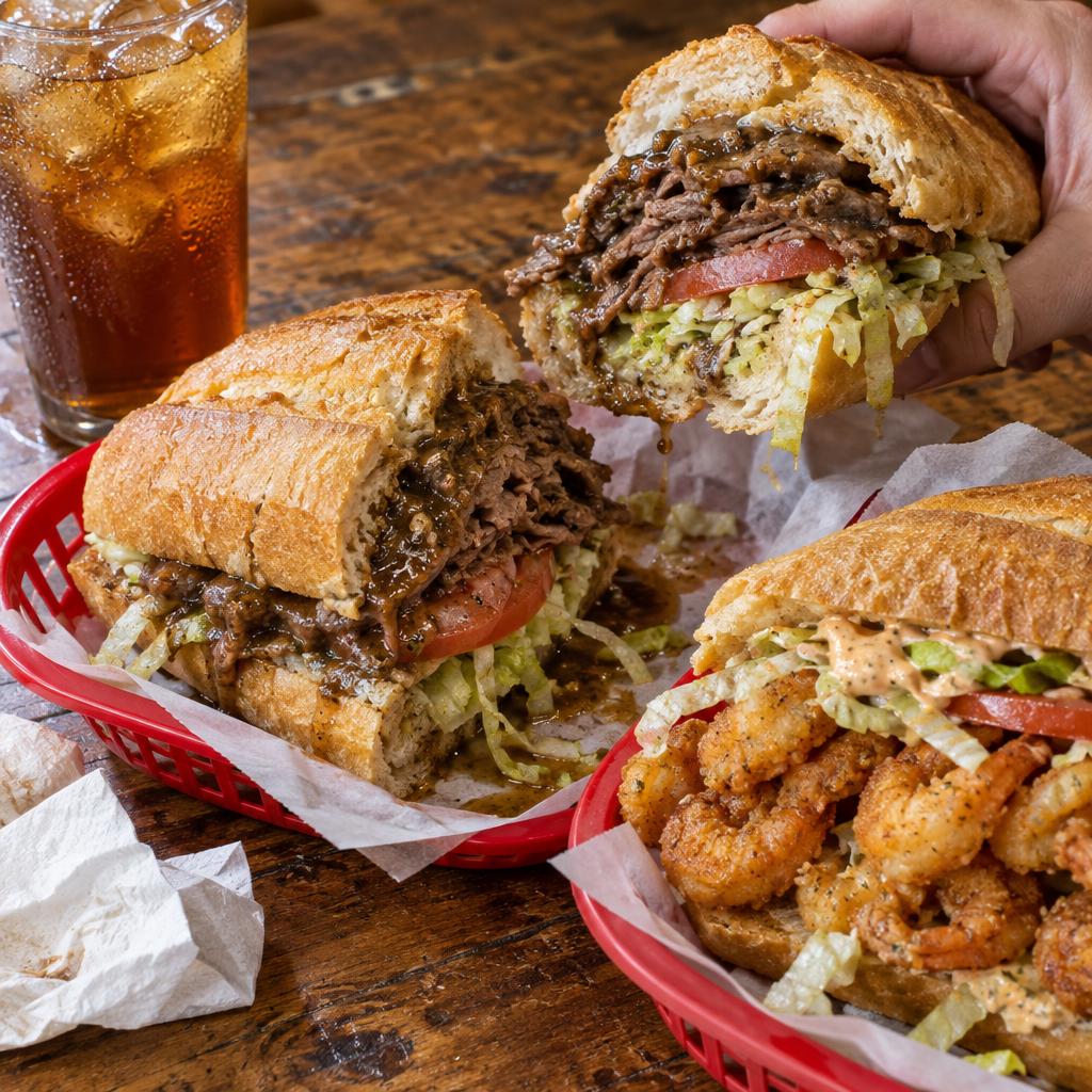 Example post image for a po' boy shop