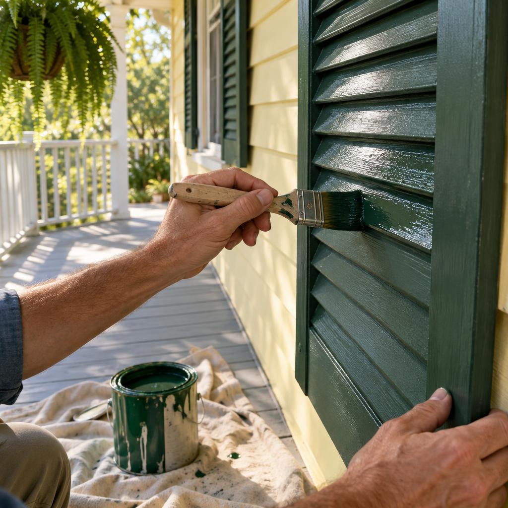 Example post image for a house painting contractor in New Orleans, LA