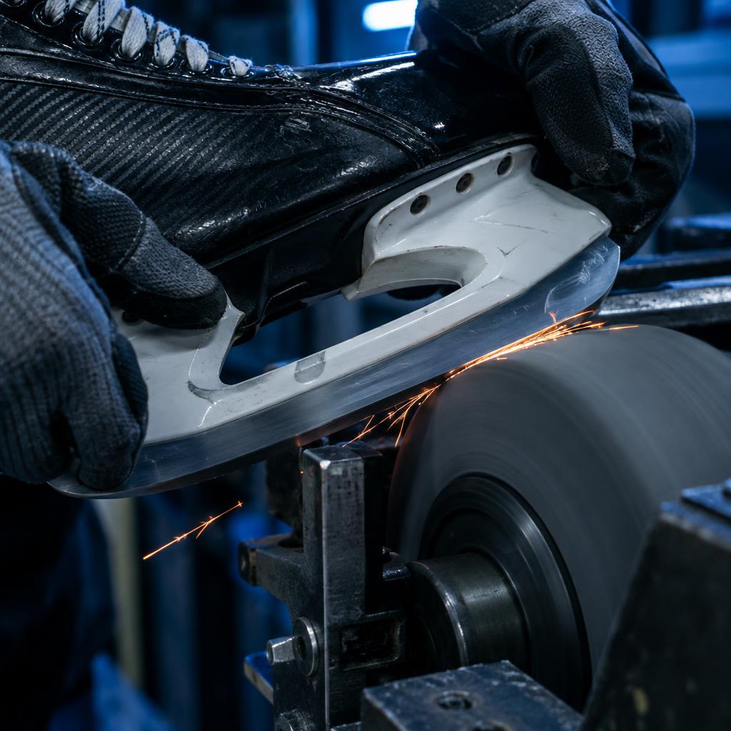 Example post image for a hockey skate sharpening and pro shop in Rochester, NY