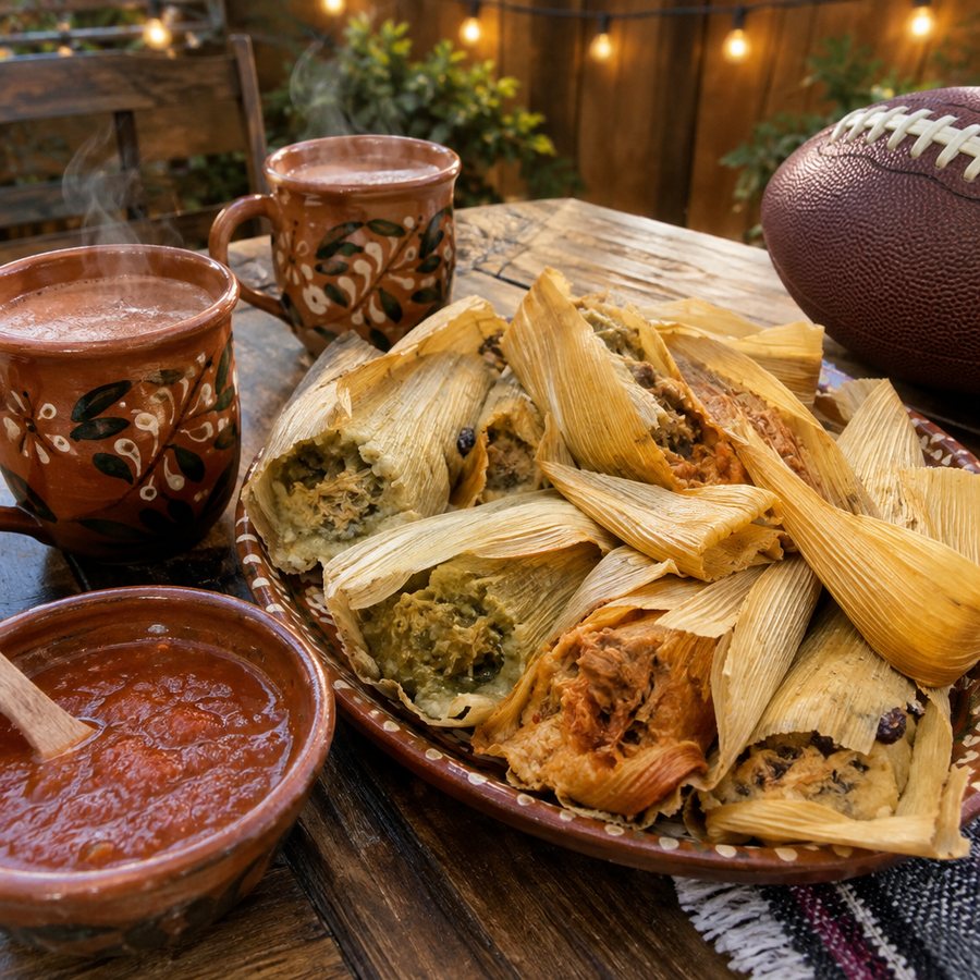 Example post image for a tamale restaurant