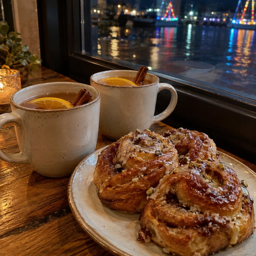 Example post image for a cafe in Seattle, WA