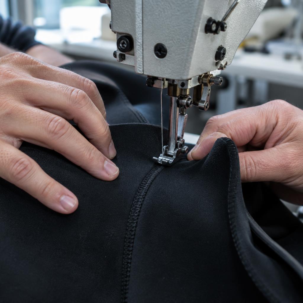 Example post image for a wetsuit alteration service in South Bay, CA