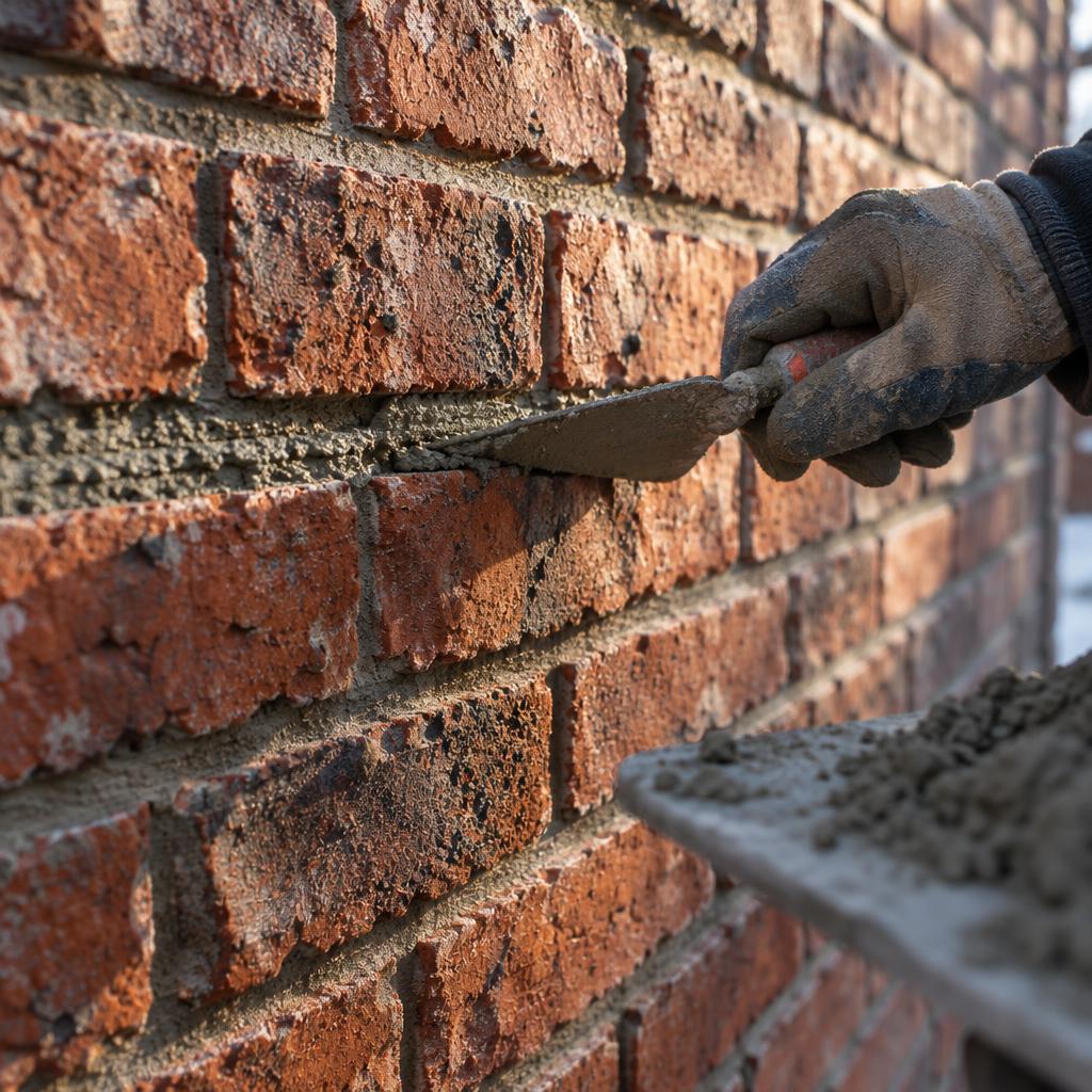 Example post image for a brick tuckpointing and masonry repair company in St. Louis, MO