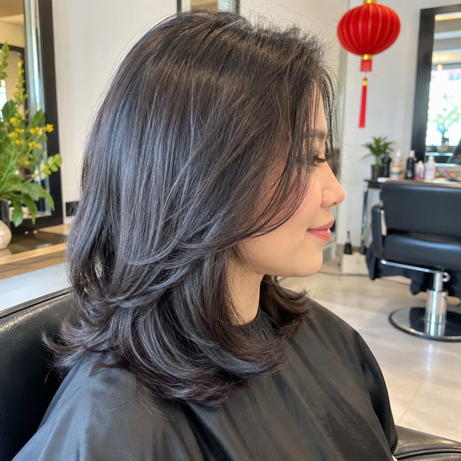 Hình bài mẫu cho tiệm tóc ở Seattle