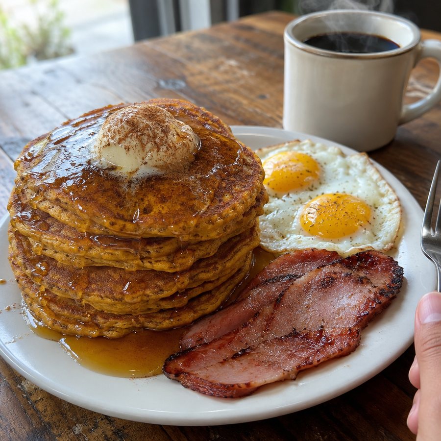 Example post image for a pancake and breakfast house in Virginia Beach, VA
